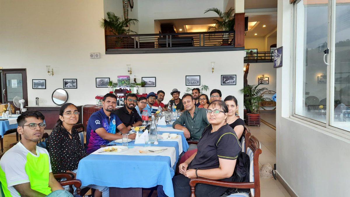 AGlab_IISc's tweet photo. 2 months ago, on this day, we embarked on our first "post-COVID era" Lab Trip.  
Destination: Munnar, Kerala
Trekking, boating, sight-seeing and even a bonfire - 
the trip was truly incredible, re-igniting our passion for science. 🔬💥 #ScienceAdventures #LabTrip #NatureInspires https://t.co/sX0NBsP50q
