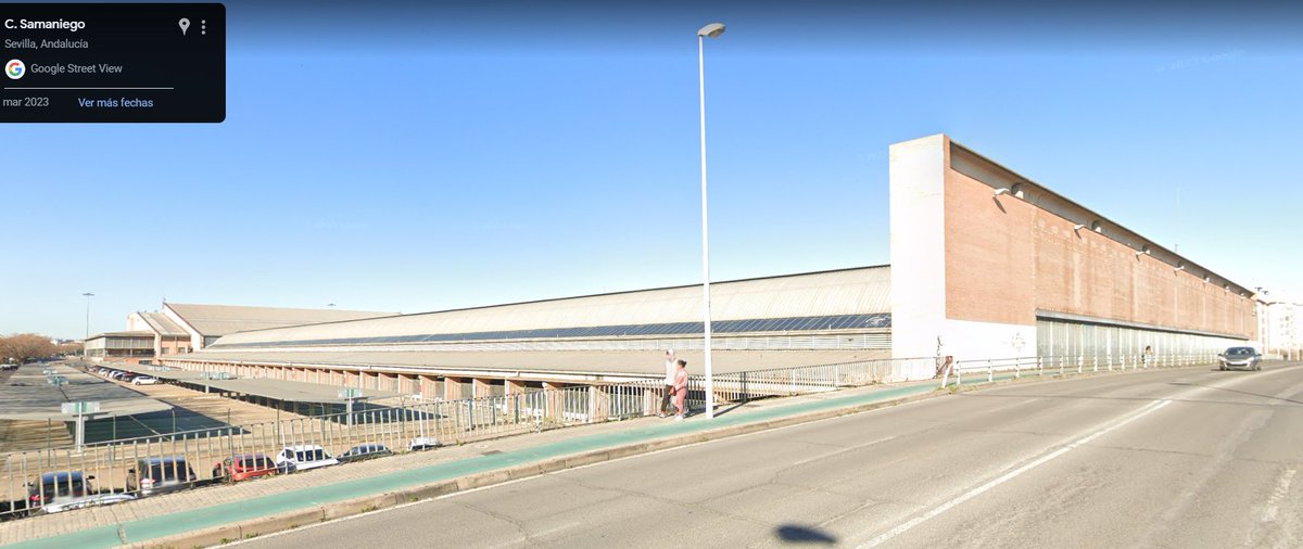 jucomanes's tweet photo. Visualicemos el impacto que llega a tener la mala elección de una envolvente metálica en un clima como el de Sevilla https://t.co/duPga13n0U