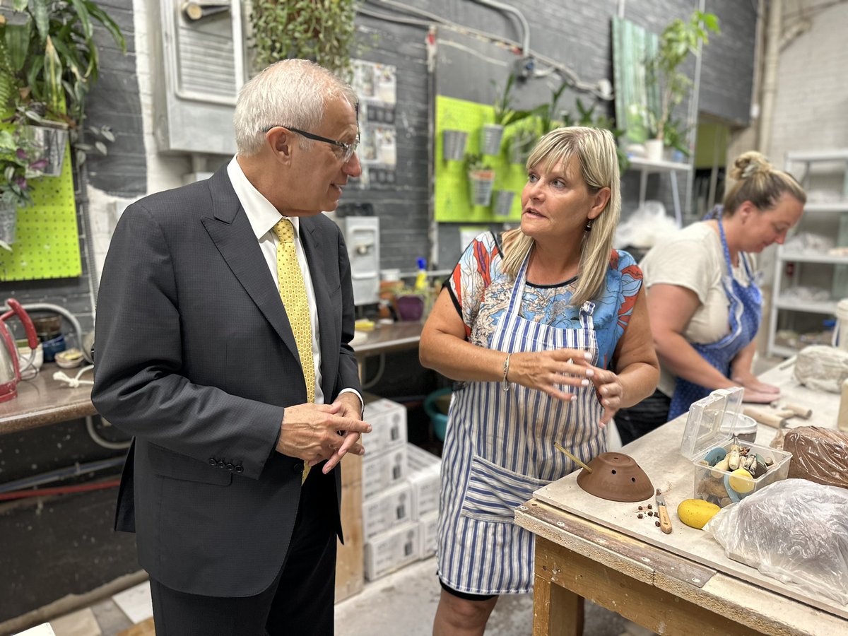 VictorFedeli's tweet image. Our government continues to support our #smallbiz sector, ensuring that businesses like A Third Space Pottery Studio in #StCatharines can continue serving their community.

Thank you, Christine, for updating us on how #DigitalMainStreet has supported your lovely shop!