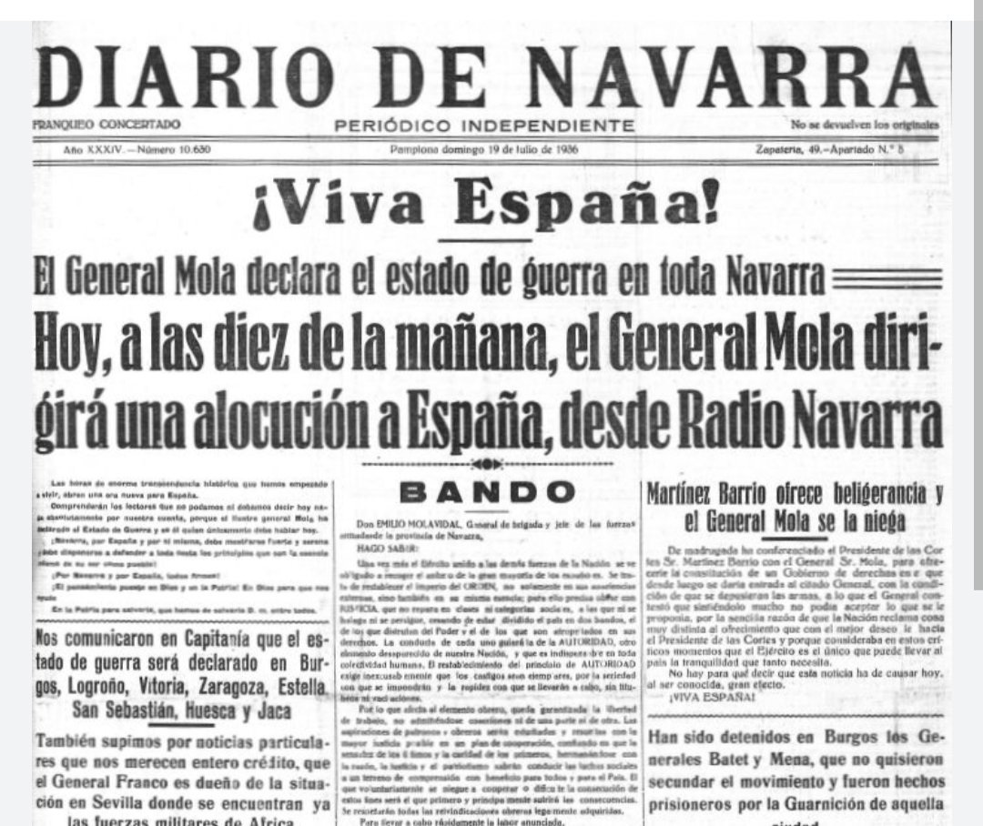 Hoy #18deJulio, un día tan señalado para la derecha navarra  la bicha se presenta con 3 cabezas.  Pero ojo, son los mismos.