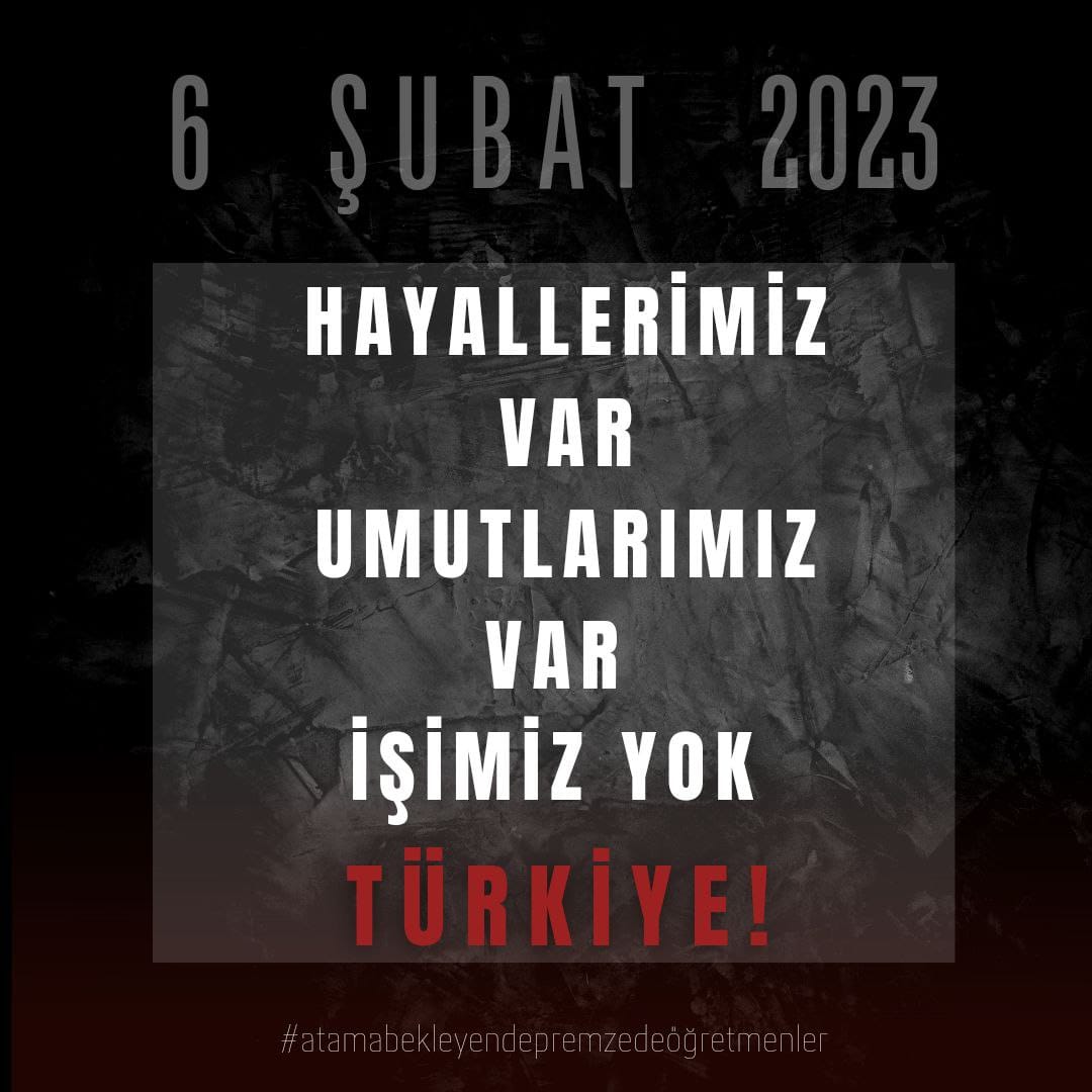 POLATSEVKET0247's tweet photo. #depremzedeözelsektöröğretmenleri
@Yusuf__Tekin 
Mağduruz, iş yerimiz yıkıldı, evlerimiz yıkıldı, bizlerde hayata dönmek istiyoruz.. lütfen bizlere devletin şevkat elini uzatın ve şartsız kadro kadro müjdesi bekliyoruz 6-7 bin kişi aileleriyle yaklaşık 50 bin kişi müjde bekliyor. https://t.co/XYhNV95tWz