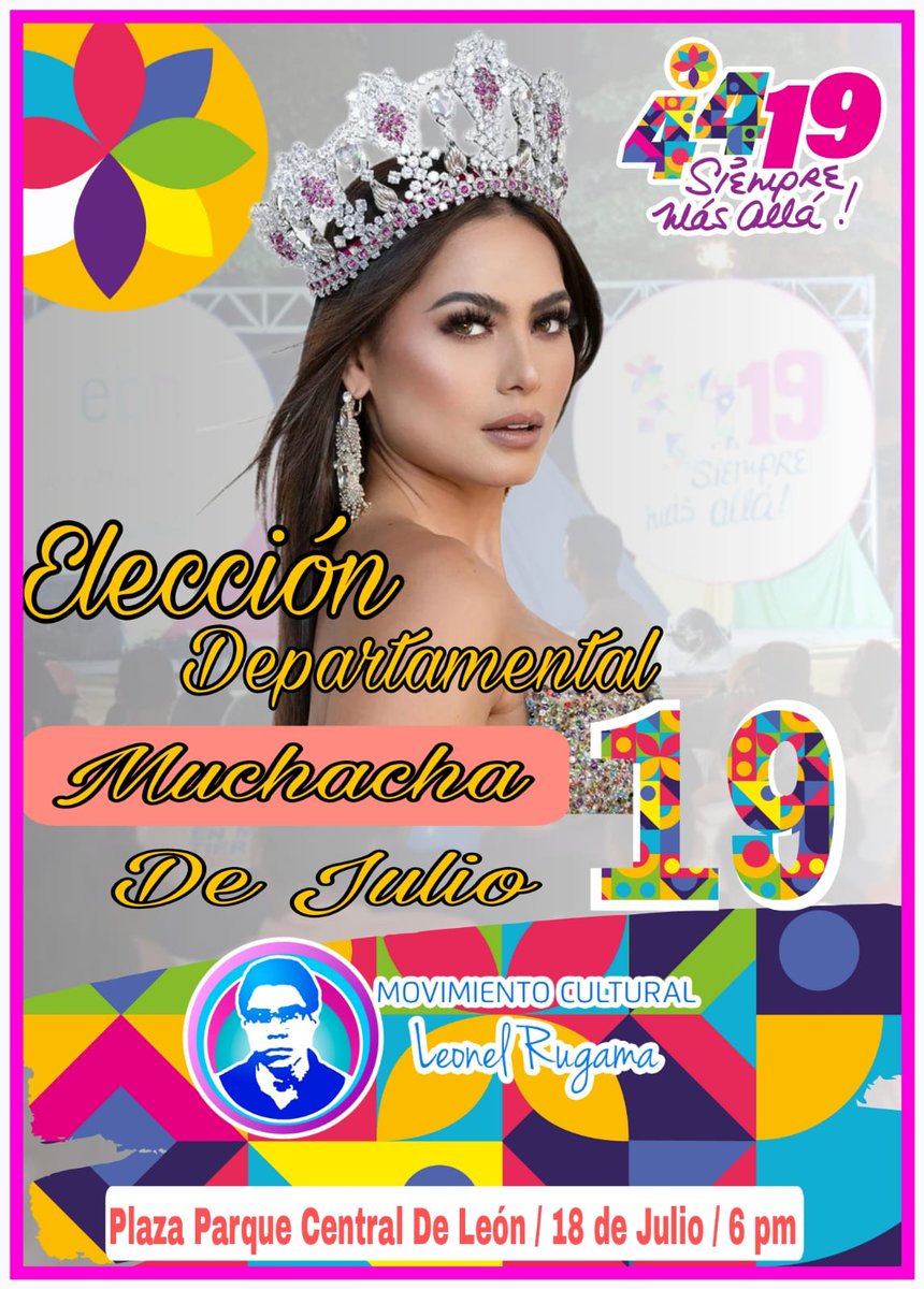 #4419SiempreVictoriosos 
#TropaSandinista 
#LeónRevolución 
A elegir a la más bella e inteligente.