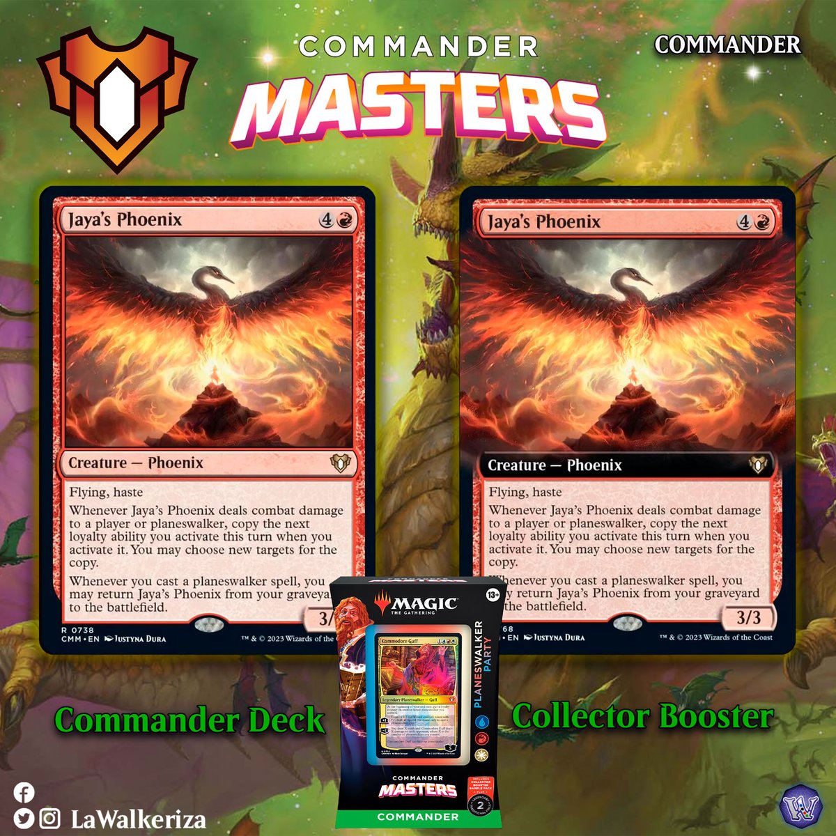 LWalkeriza's tweet photo. #LaWalkeriza
#MTGHispano #MTGCMaster #MTGspoilers #MTG #MagicTheGathering #mtgcommunity
#MTGcommander https://t.co/bLco2n54EP