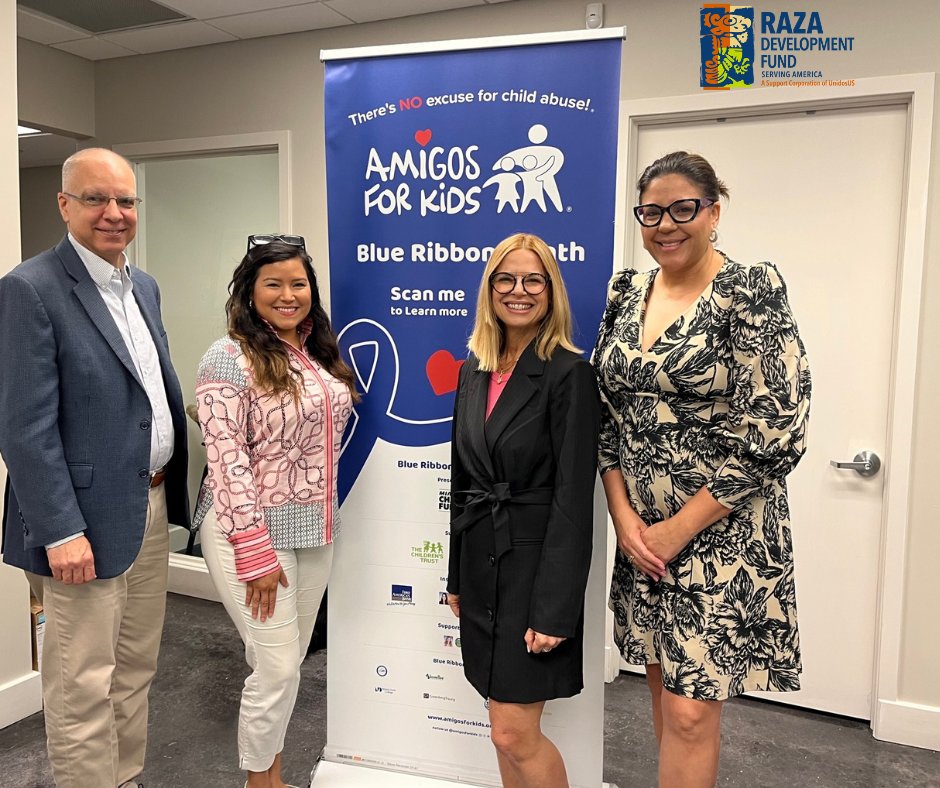 Natalia Rodriguez-Hilt, RDF's Sr. Director of UnidosUS Affiliate Support, and Carlos de Quesada, met w/ @amigosforkids  in #Miami to share the news about RDF's Affiliate Support Program - a great resource to help #AffiliatesUnidos expand their capacity.