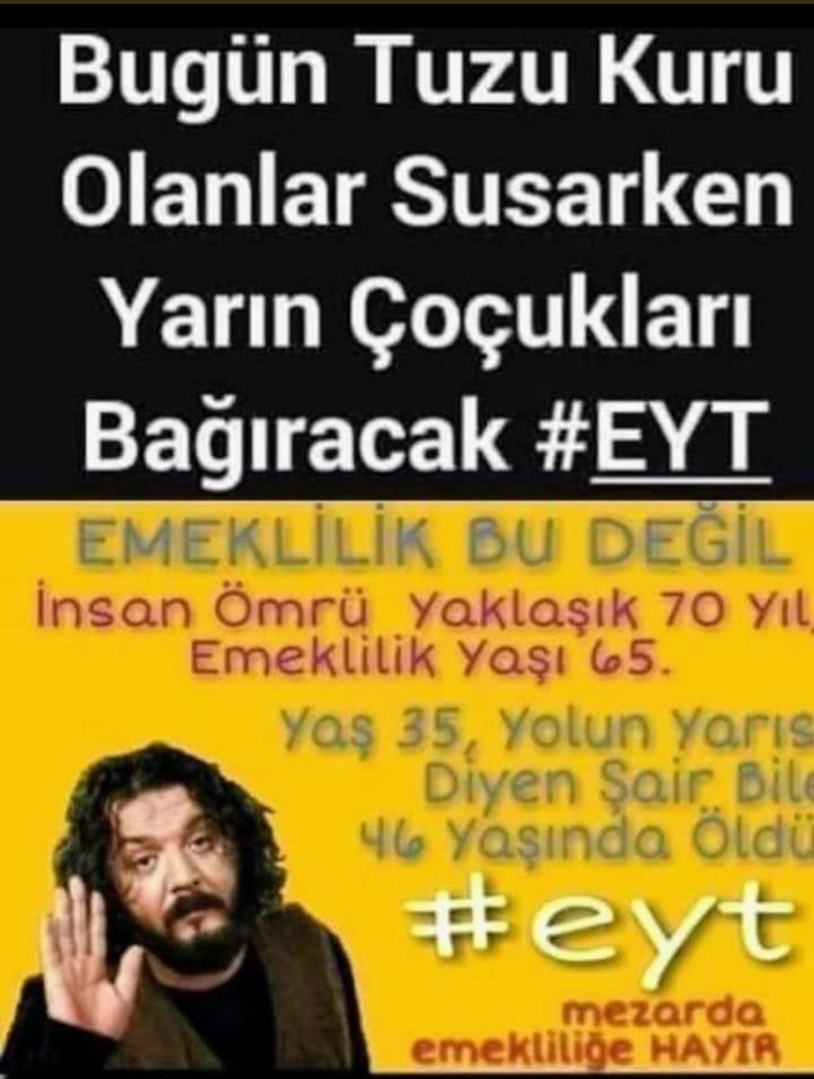 OKaraboduk's tweet photo. @MuhammetTuluk2 Adalet herkese lazım seçim kazanmak için eytyi çıkaranlar vicdanınız rahatmı milyonları mağdur ettiniz
#2000LereAcilEşitlik https://t.co/eM7uLRdwoQ