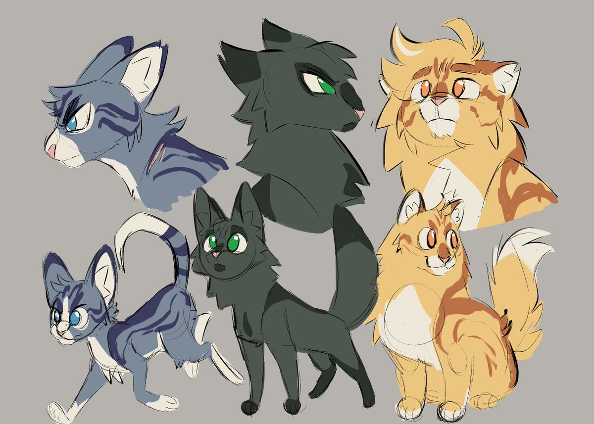 Power of three designs o.o #warriorcats