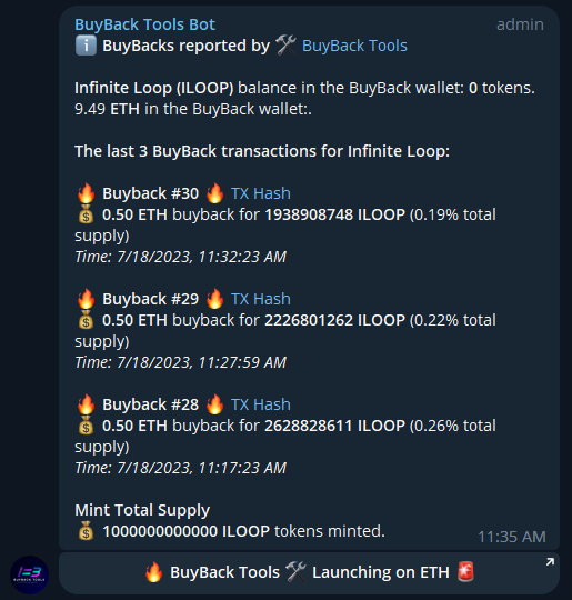 Infinite Loop tweet media