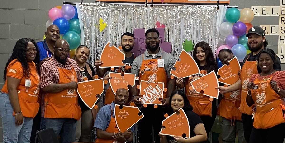 Celebrating our associates each and every day, finishing up the VOA! #team1909