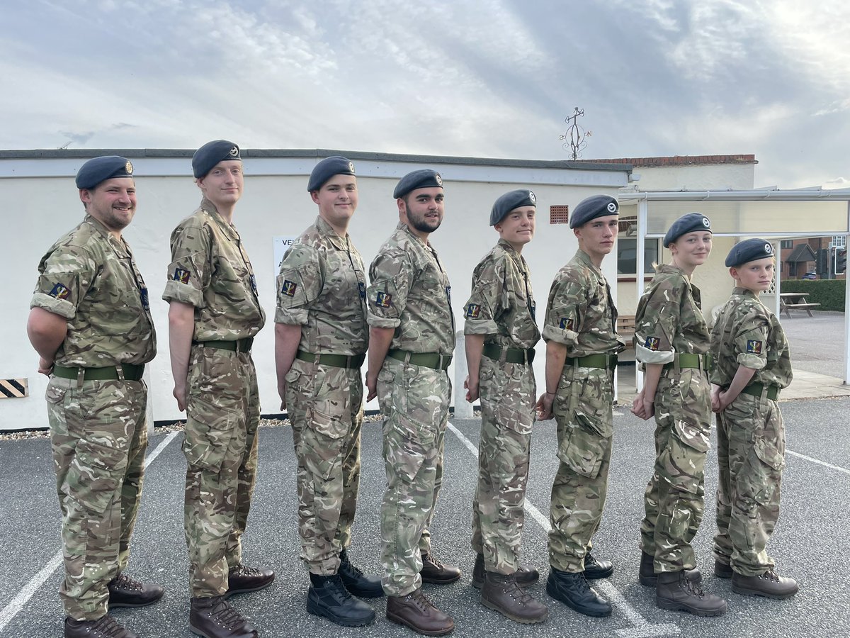 The Royal Air Force Air Cadets recently changed our tactical recognition flashes to a new design. The new design replicates the colours of the RAF stable belt with the addition of an eagle and ‘RAF Air Cadets’ embroidered on the flash. We are proud to show off our new TRF’s!