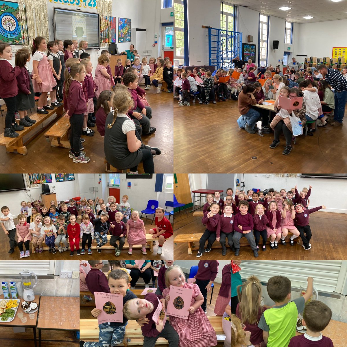 GnollPrimary's tweet photo. COME AND READ WITH US! A huge thank you to all of the lovely visitors who joined us for our reading festival today! The children all loved retelling their stories and sharing their innovated versions as part of our ‘imagination’ concept! #reading #miniauthors https://t.co/3eJYtoKogX