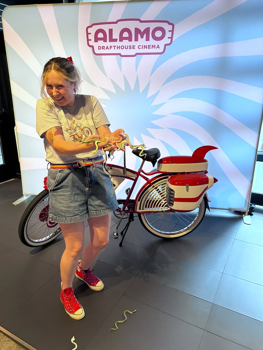 Over the weekend we went to see Pee-Wee’s Big Adventure at the Alamo drafthouse. Surprised I didn’t see you there <a href="/carebecc/">Chelsea Rebecca 💀🥩</a> !