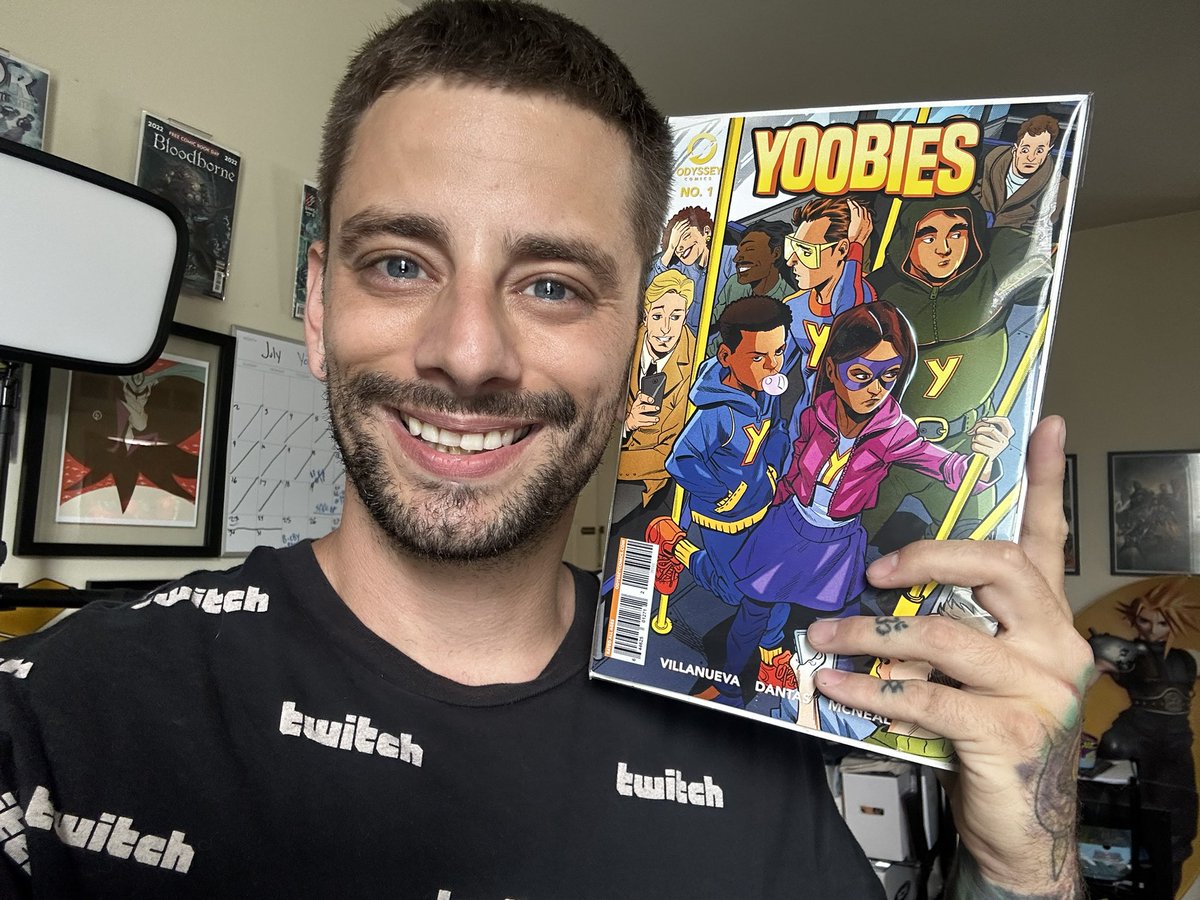 My copy of YOOBIES arrived from <a href="/comics_odyssey/">Odyssey Comics</a> <a href="/WDPig1/">W.D Pig</a> 🔥🔥
