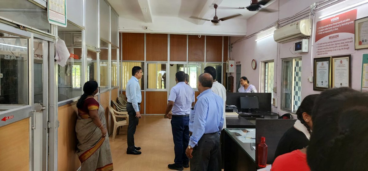bdo_remuna's tweet photo. The Collector &amp; DM, Balasore, visited Remuna College and SKSN in Bimburia. He supervised ongoing 5T Transformational works, emphasizing excellence and unequivocally prioritizing pedagogy.
@DBalasore
@SMEOdisha
@DHE_Odisha 
@PRDeptOdisha 
@MoSarkar5T https://t.co/Obc7FAE5In