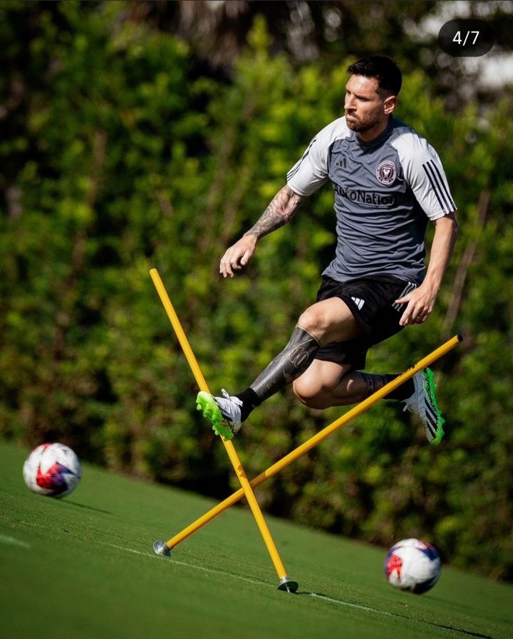 CredenceFine's tweet photo. The GOAT Lionel Andrés MESSI is set for his first Inter Miami game later this week https://t.co/IG0ADHmXI3
