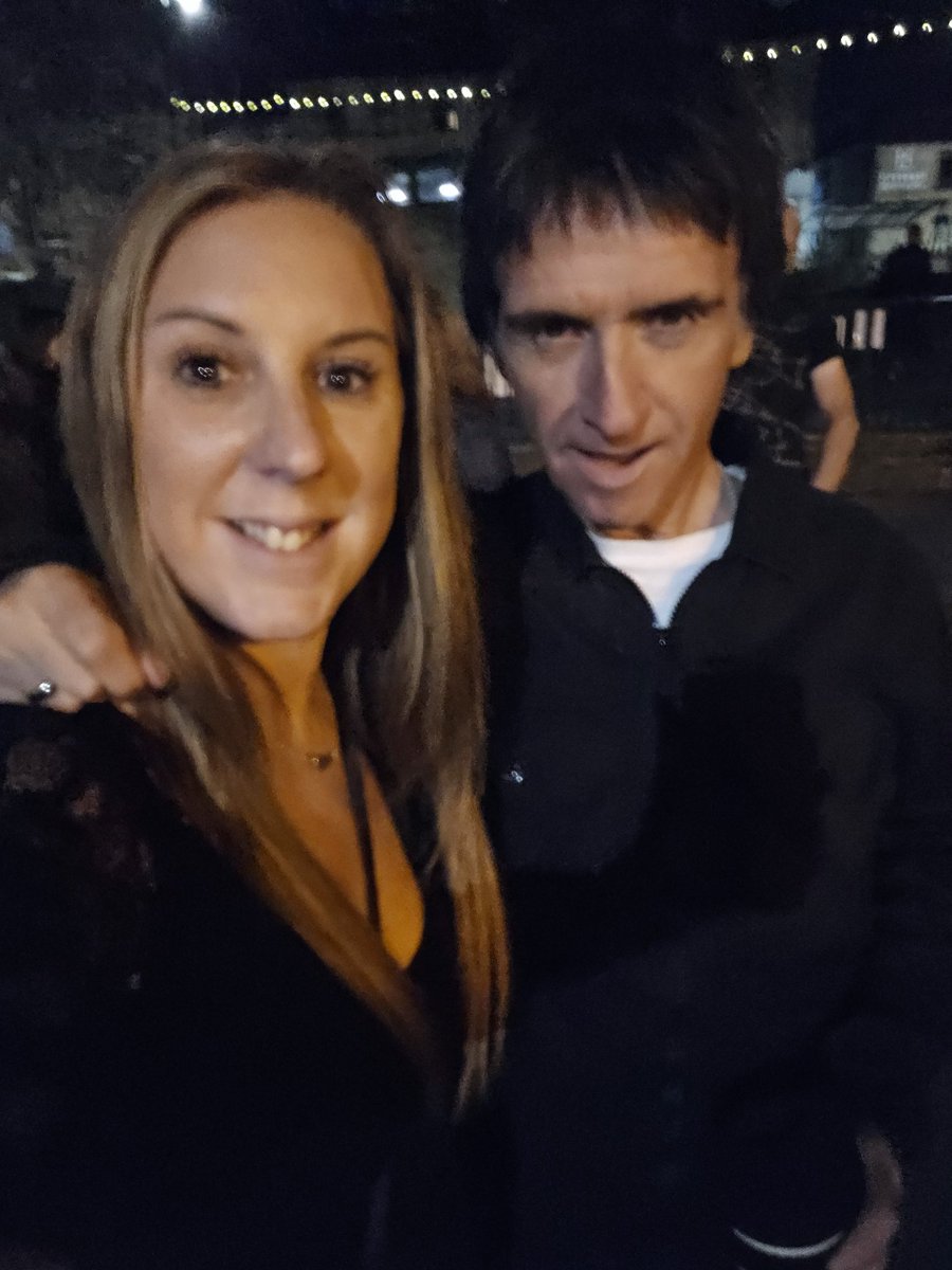 Helen Smith (@tiswas999) on Twitter photo It's been years since I've managed a catch up with this leg-end but he was kind enough to pose for a selfie last night. Fantastic set and lovely tribute to Andy. <a href="/Johnny_Marr/">Johnny Marr</a> It's been years since I've managed a catch up with this leg-end but he was kind enough to pose for a selfie last night. Fantastic set and lovely tribute to Andy. <a href="/Johnny_Marr/">Johnny Marr</a>