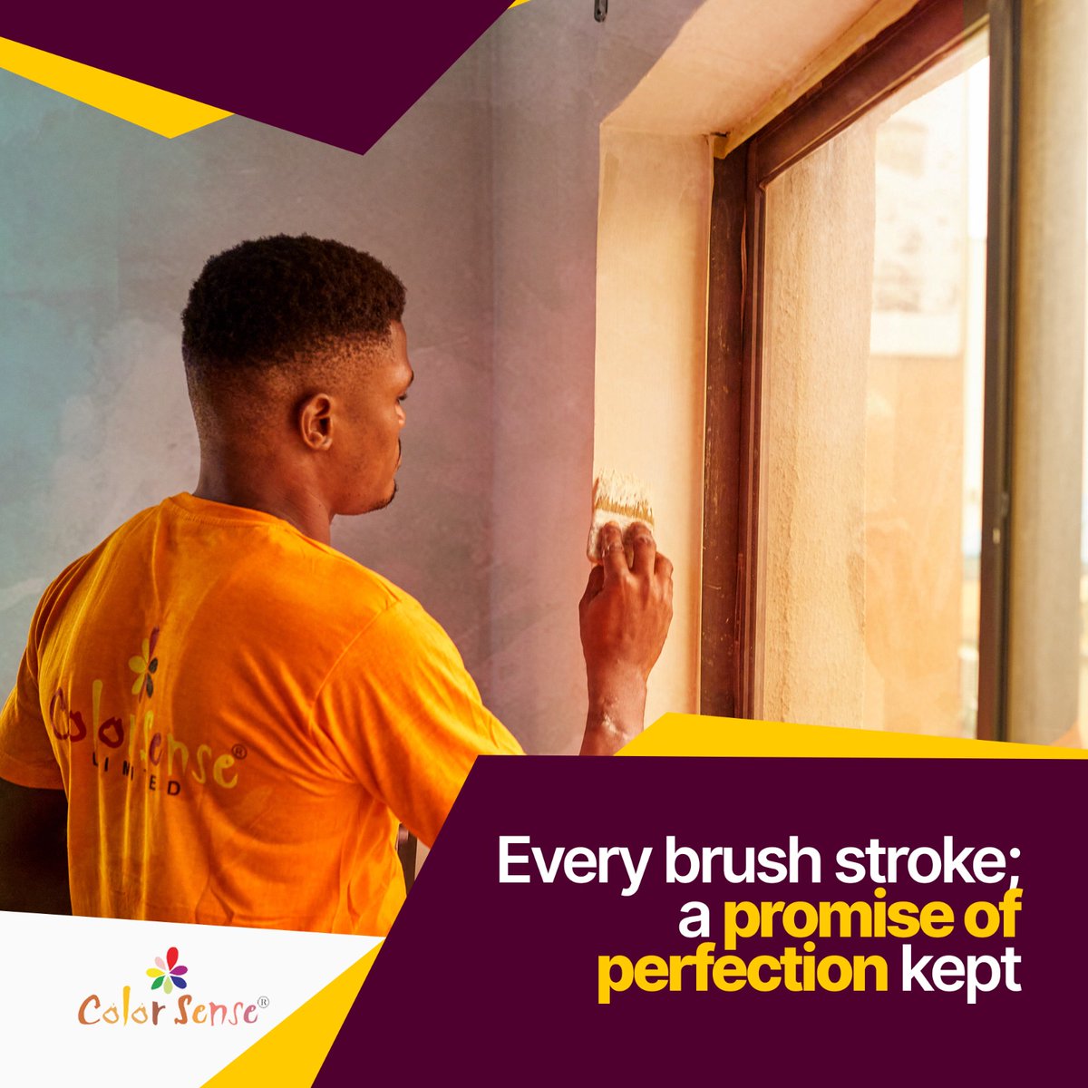 Experience excellence in painting services with our highly proficient and skilled team of applicators. 

Call +2348033037380 or +2348033086283 to book an appointment.

#colorsenselimited #professionalpainters #paintfinishes #painteffect #fauxfinishes #fauxeffectsproducts