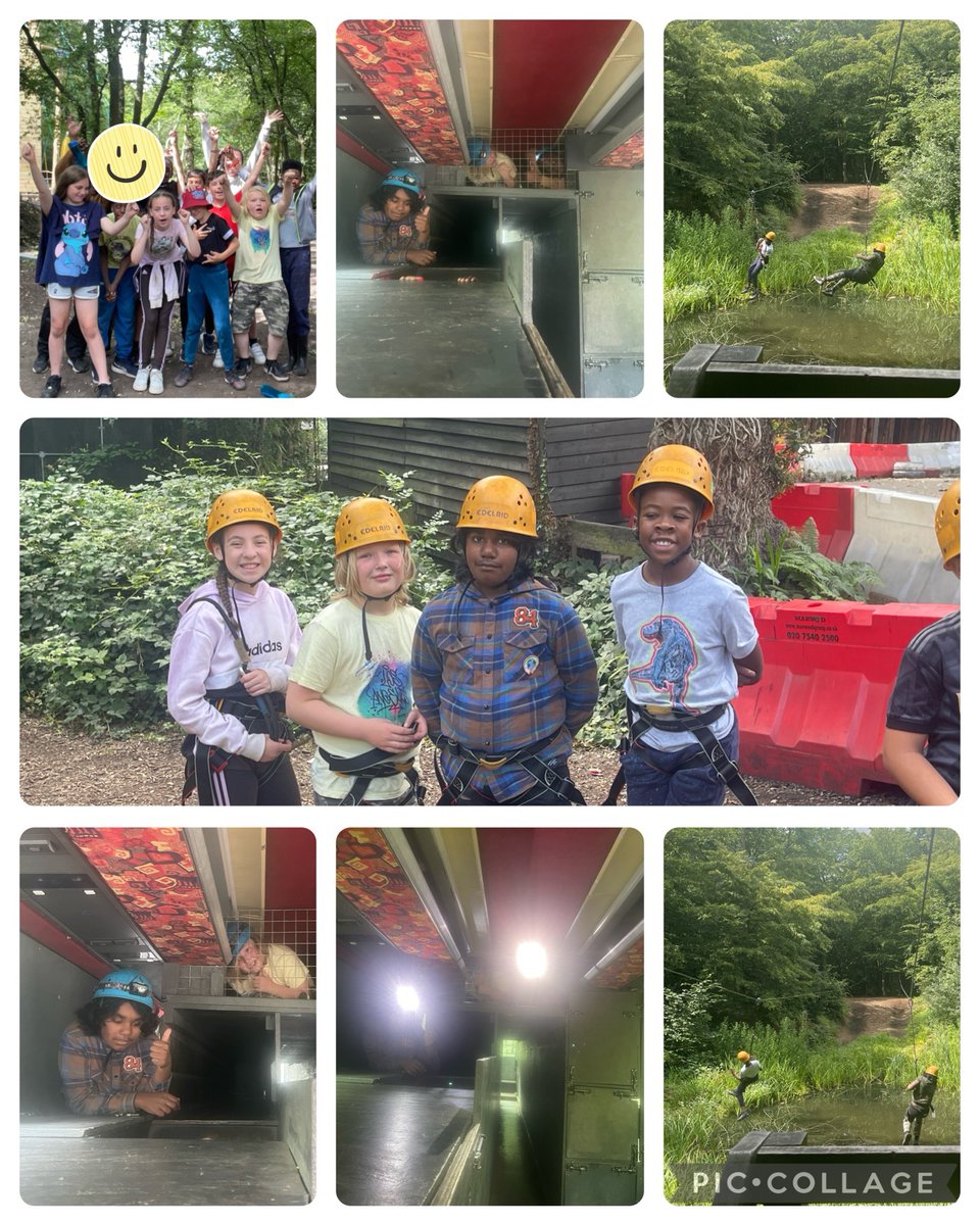 Zip lining and bus-caving today! What a fantastic way to end our residential. <a href="/GoresbrookSc/">Goresbrook School</a>
