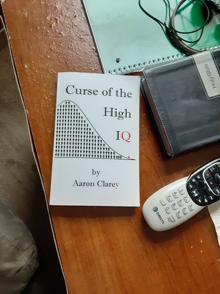 SpunkinBronuts's tweet image. Hey asshole @aaron_clarey, just finished your book. I give it 2 middle fingers up. Totally explains why I am the way I am and why people and culture bore and annoy me.
147 IQ
49 of 50 on Wonderlic Test