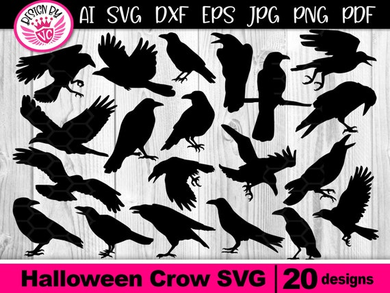 Halloween Crow SVG | etsy.com/listing/854587… via @EtsySocial #EtsySocial