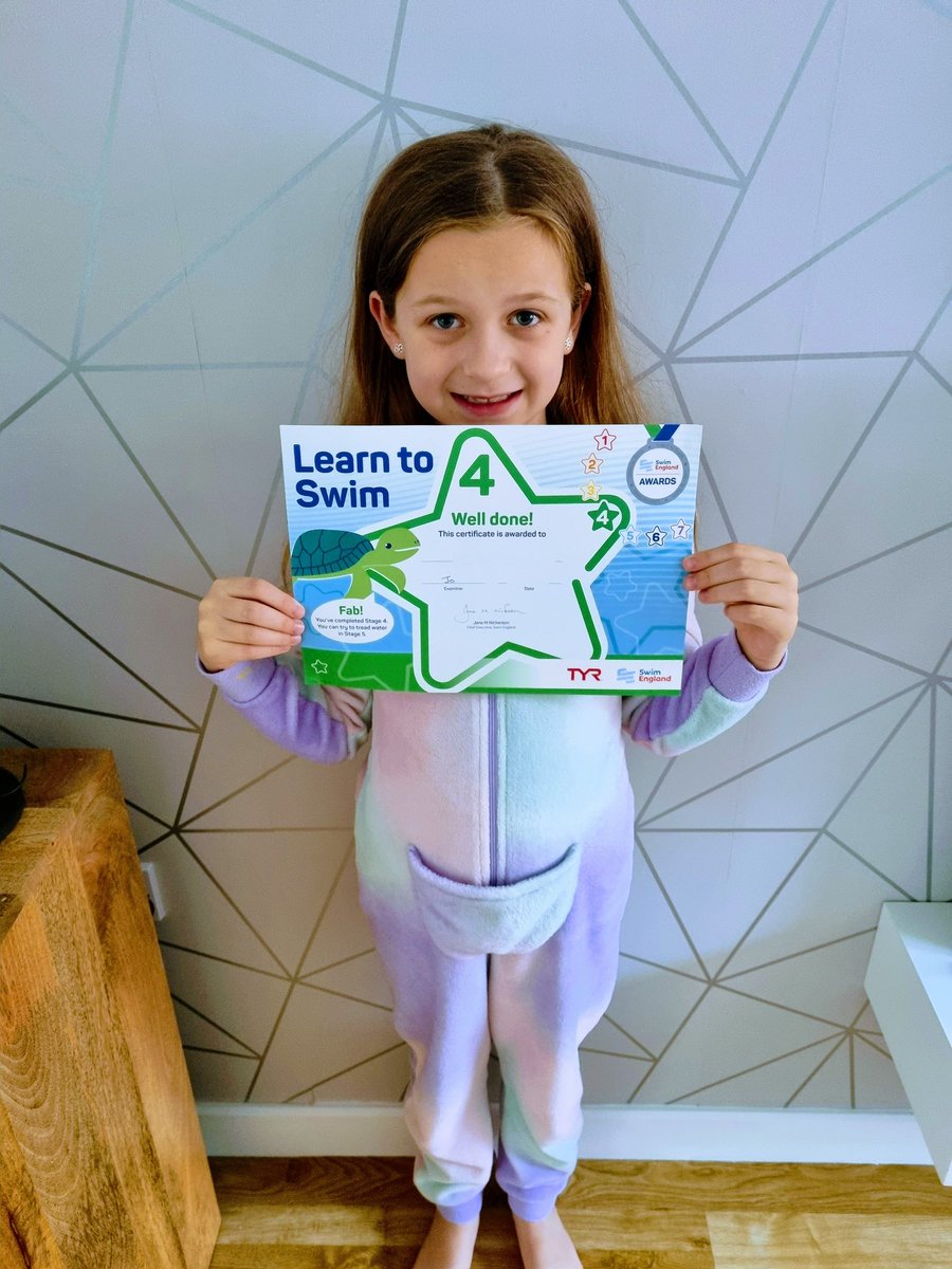 Proud of this little mermaid 🏊‍♀️ stage 4 smashed @2_LBwoodlands
