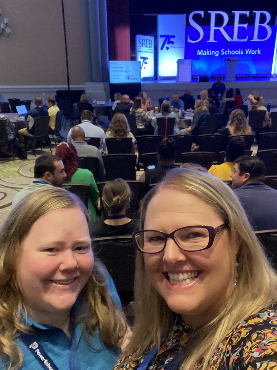 Excited to be at #SREBsummer!! Looking forward to some really great sessions 💻 and learning 🧠 this week! Thank you to <a href="/York1FDJ/">York1FDJ</a> for including us in this opportunity! <a href="/York1Learns/">YSD1 Professional Learning</a> <a href="/York1Schools/">York 1 Schools</a>