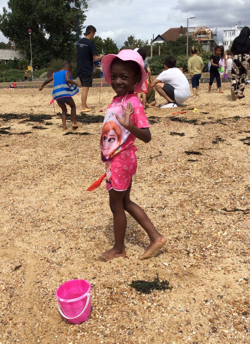 Reception went to Chalkwell beach.