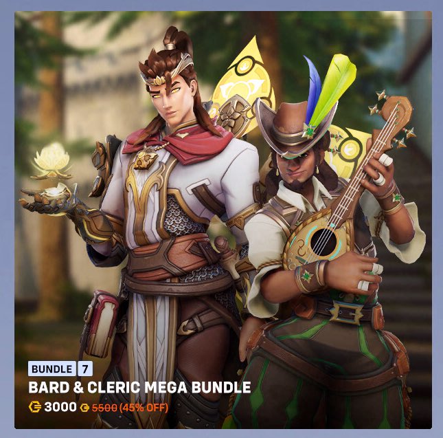 JoystickOW's tweet photo. 🎁 GIVEAWAY FOR BARD &amp; CLERIC MEGA BUNDLE IN #Overwatch2 🎁

JOIN THE #giveaway HERE:

1️⃣ FOLLOW: @JoystickOW
2️⃣ LIKE + RETWEET
3️⃣ TAG A FRIEND

WINNER WILL BE DM’ED THEIR PRIZE

❤️ GOOD LUCK &amp; HAVE FUN!!! ❤️ https://t.co/Q2cs7JWZSK