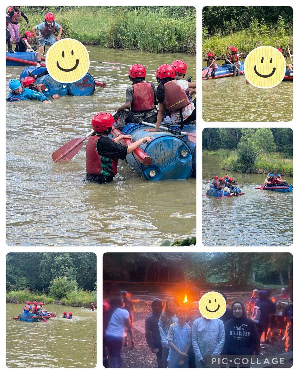 A brilliant day spent rafting yesterday. And, I must admit, some of us teachers did get very competitive. We ended the night with some singing by the campfire 🔥 <a href="/GoresbrookSc/">Goresbrook School</a>