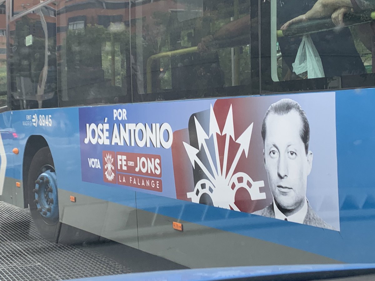 _PabloFdez_'s tweet photo. Que esto esté circulando hoy por las calles de Madrid es infame, vomitivo y deleznable. https://t.co/0AHvD5ZLDM