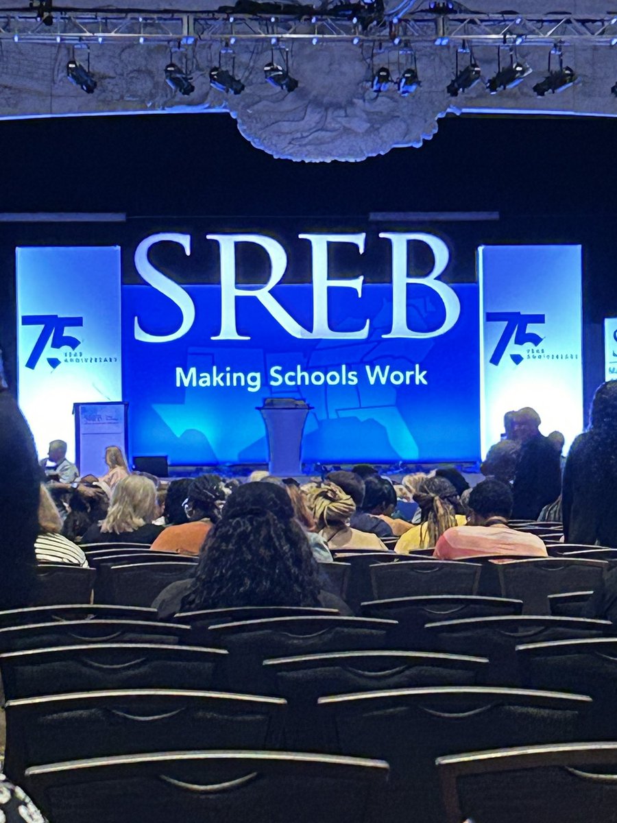 Day 1 opening session! 
#sreb #MakingSchoolsWork #schoolimprovement @GoCHSTruckers 
@PortsVASchools