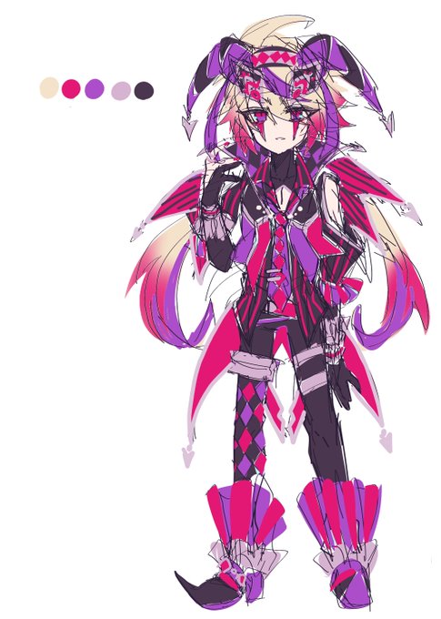 最近一次創作描いてないから最近の趣味ねじ込んだのなんか描きたいなと思ったけど嗜好がデスピアンに寄りすぎてて草 