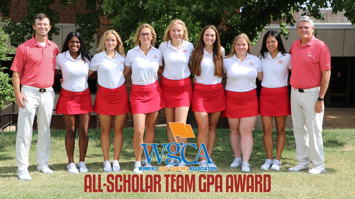 The @umslwomensgolf team was recognized on Tuesday by the Women's Golf Coaches Association with the All-Scholar Team GPA Award. The team finished the 2022-23 year with team GPA of 3.799 bit.ly/3Y0H0US #GLVCwgolf #FeartheFork🔱#tritesup🔱