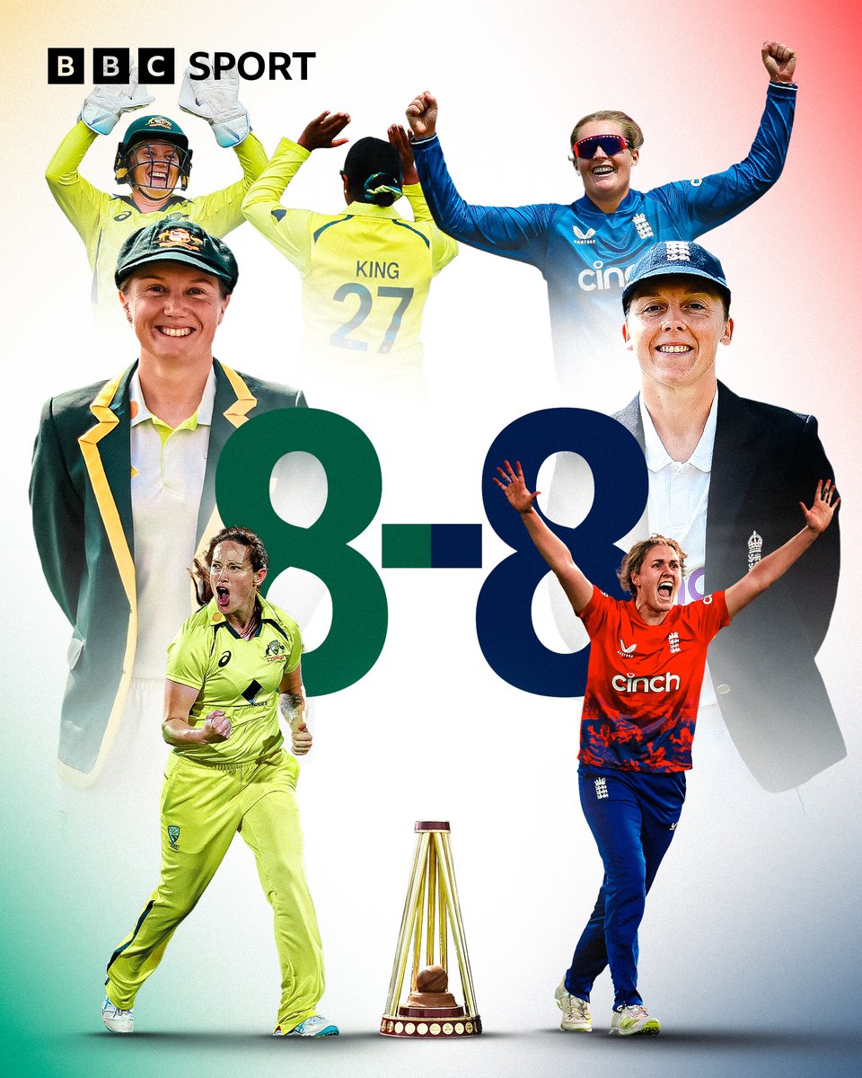 A drawn Ashes and what a brilliant Ashes it's been!

An ODI series victory for England to go alongside their T20 series win!

#BBCCricket #Ashes
