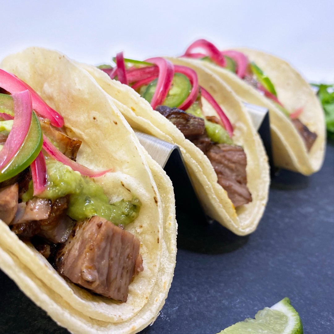 Spice up your next taco night with our Smokehouse Brisket Burnt Ends! This taco recipe features Beef Burnt Ends, Pickled Red Onions, Salsa Verde and more! #burntends #tacotuesday #grobbels
Grab it here: ow.ly/OTLE50Pfw5u