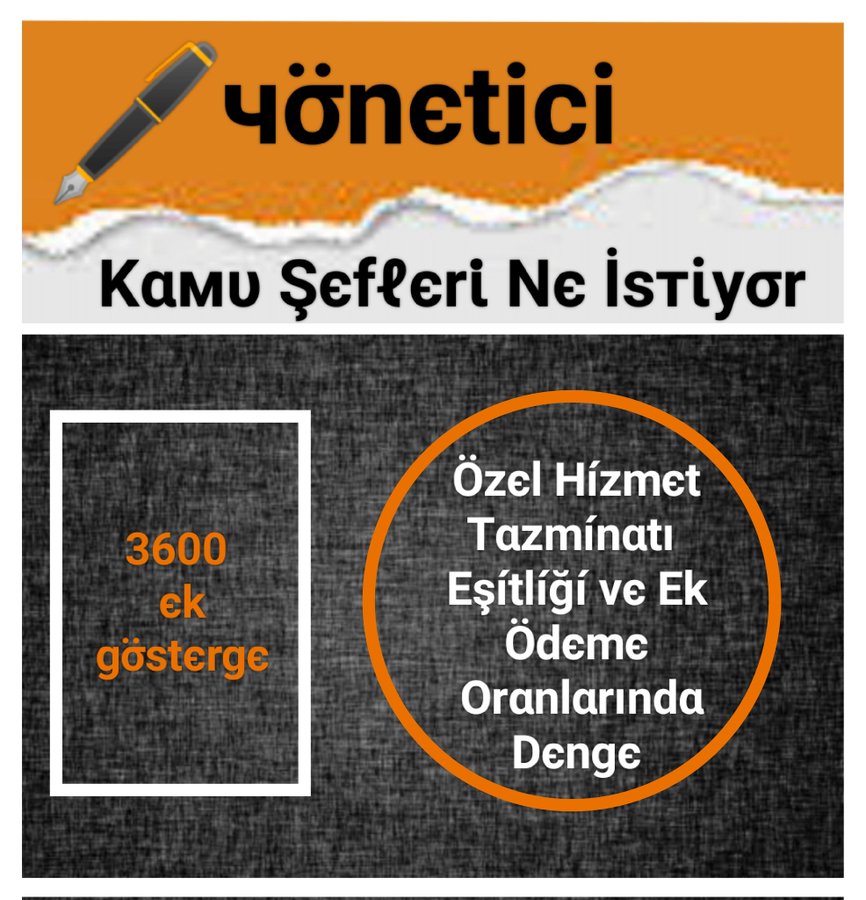 Harun2321134161's tweet photo. ♦️3600 alamayan Biz
♦️Ek ödeme oranı düşük olan Biz
♦️Özel Hizmet Tazminatı adaletsiz
♦️Düşük ücret alan yine Biz
♦️#ŞefizYöneticiyizHaklıyız
♦️Adalete
🙏İnanıyor güveniyor sabır dua ve çalışarak bekliyoruz
@RTErdogan @_aliyalcin_ @OnderKahveci @HBTONBUL @TurkesGuney @Akparti https://t.co/KEkNK5P8RL