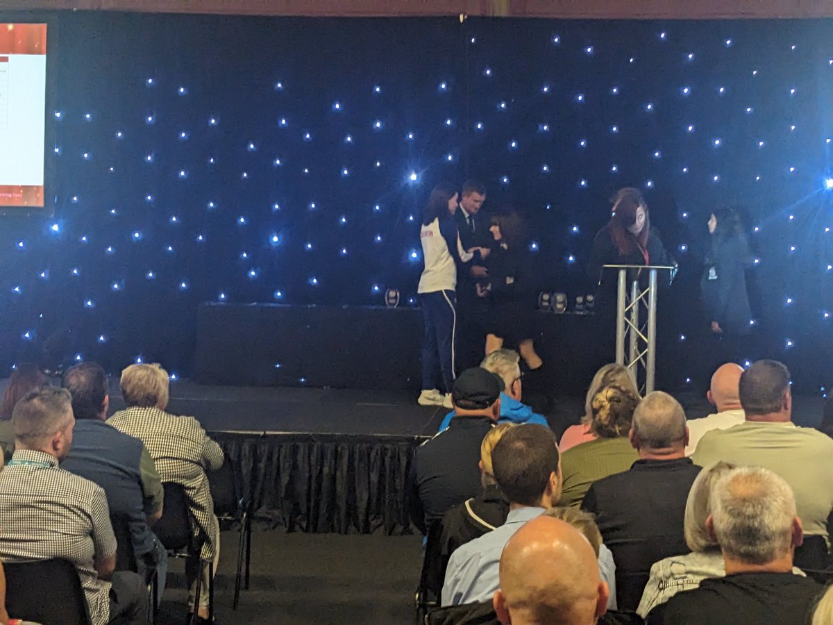 And last but by no means least our Year 10 winners Ahmed J and Jessica M