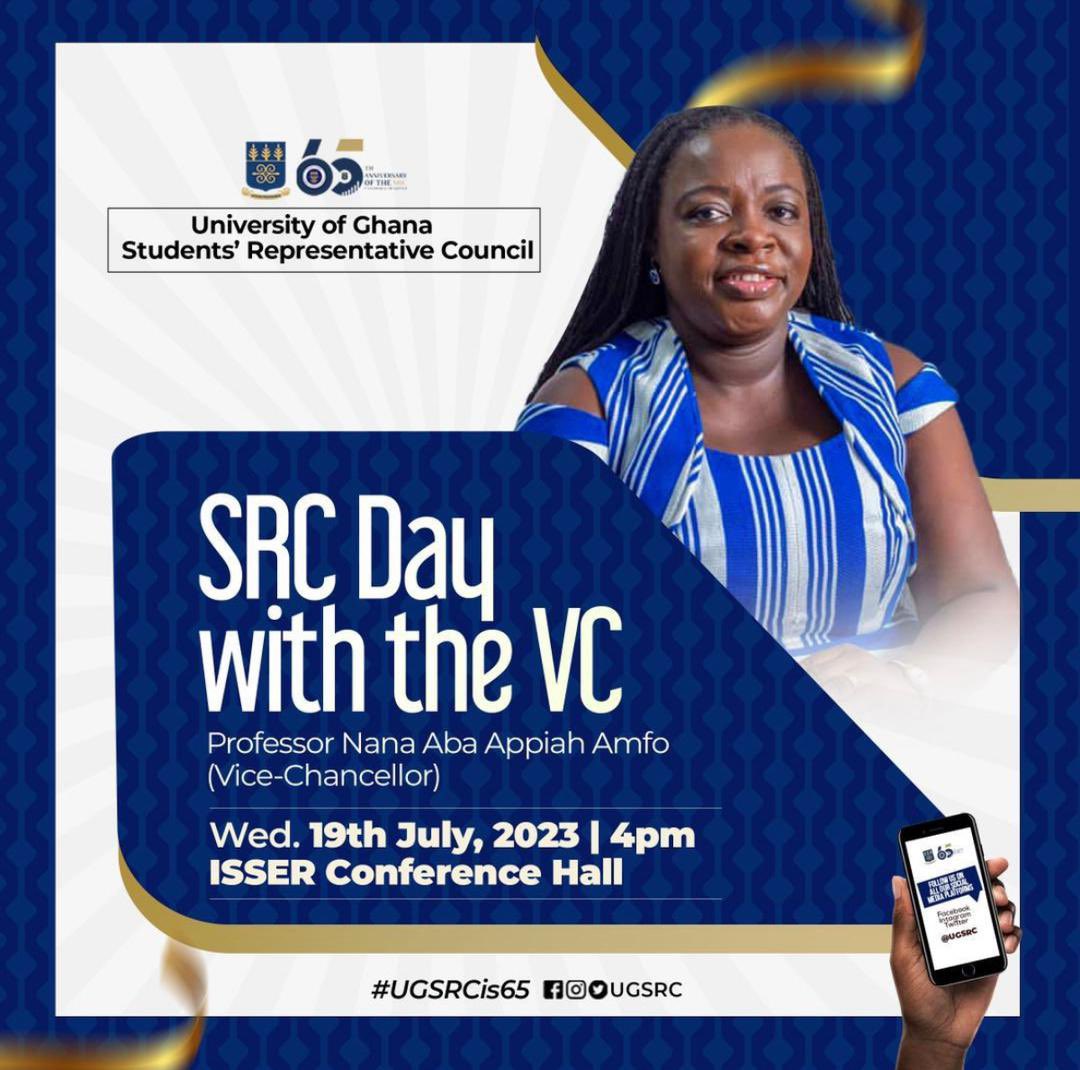 Ug_src's tweet photo. UGSRC presents SRC Day with the Vice Chancellor @UnivGh_VC at the ISSER Conference near the Engineering School. The event provides an opportunity to hear from our esteemed mother and item 13 is massively assured.
See you there!

#UGSRCis65 #UGIS75 https://t.co/wv3PruKGf8