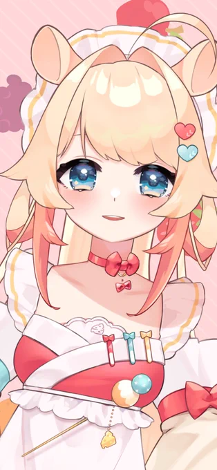 おはよつつ〜! あさでもあつーい!今日もがんばろー(๑>◡<๑)  みんなの一日が良いものになりますよーにっ  #おはようVtuber
