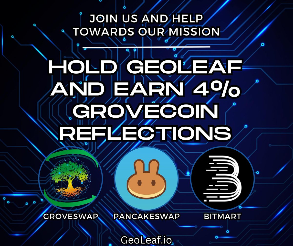 💦 Competition Time 💦
Win $50 of #GeoLeaf tokens

1) 💧 Like this post
2)💧 Tag 3 friends
3)💧 Retweet this post
4)💧 Follow <a href="/GeoLeafToken/">GeoLeaf</a> 

We will announce the winner Sunday 23rd July 8pm est.