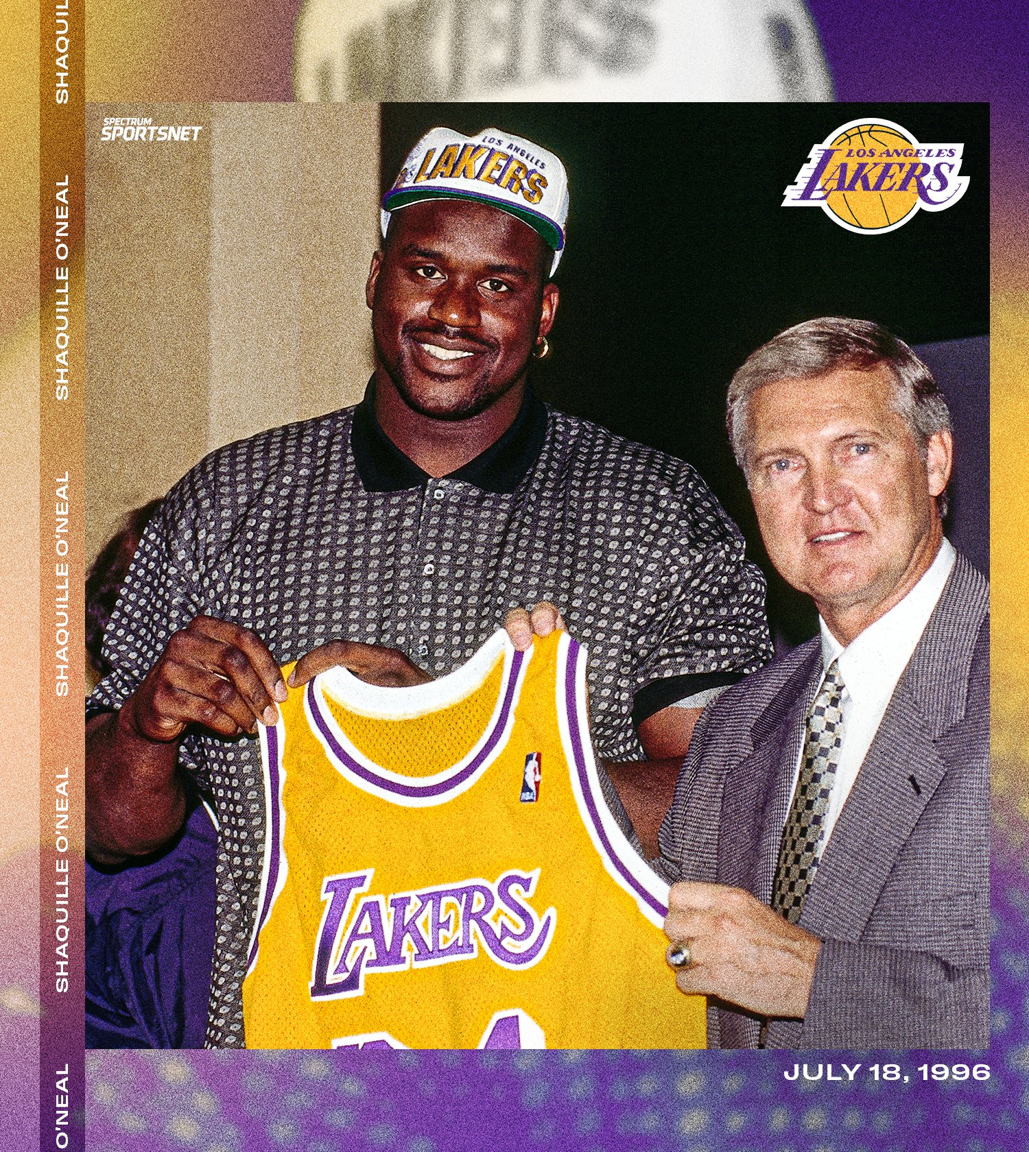 Spectrum SportsNet on X: On this day in 1996, the #Lakers sign Shaquille O' Neal to a seven-year contract and the rest is history. 🖊️ What's your  favorite Shaq moment?  / X