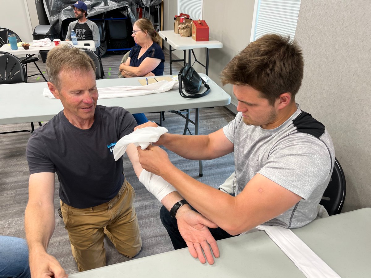 Farm First Aid training in Selkirk yesterday was hands-on and engaging. Thanks to everyone who came out for this important training! <a href="/FarmSafeMB/">FarmSafe Manitoba</a>

Dauphin area farmers, there is still time to register for First Aid training at Credit Union Place tomorrow: eventbrite.ca/e/farm-first-a…