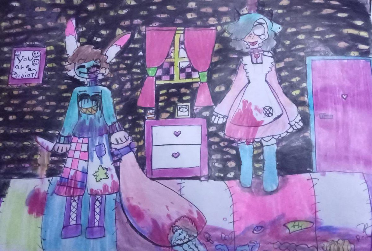 Illuminati_uwu's tweet photo. Dibujo mio #gore #dibujo https://t.co/DIhfBW049F