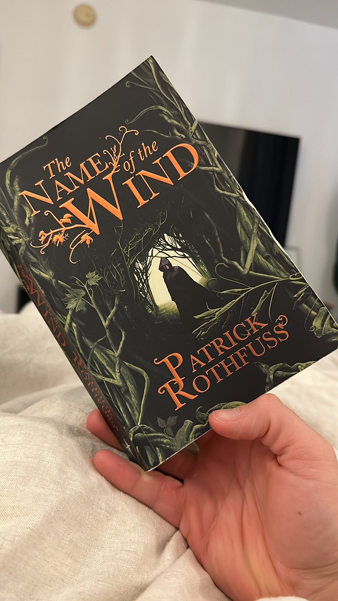 thechrismeade's tweet photo. I have a personal rule: After every non-fiction book, I read a fiction one. Name of the Wind is incredible 🌬️ https://t.co/F5z1Z4ws4I