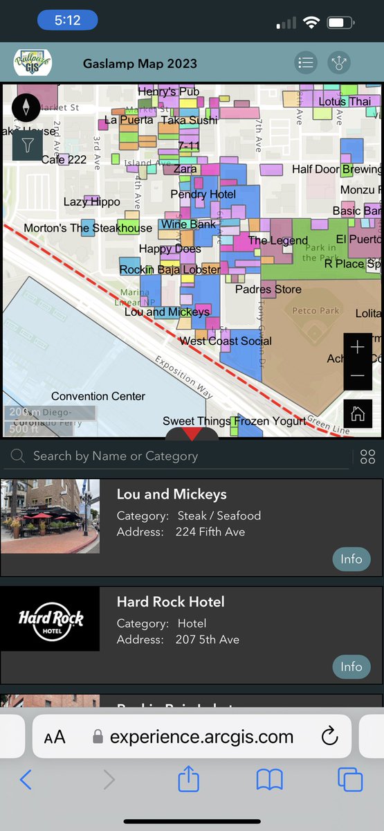 gaslampmap's tweet photo. @SDConventionCtr @Comic_Con Super helpful! Thanks @SDConventionCtr ! When we’re inside we’ll be sure to reference. 
While outside the convention center hopefully our map can help locate things. Includes a “Search” option and a “locate me” button this year! #SDCC
https://t.co/wV2XxQiqWP https://t.co/N2qWxaK33o