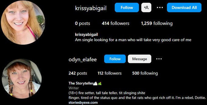 TFScamAlerts's tweet photo. @TheBree1745 @DrOrbros Raena didn't have a relationship with Travis. She had a relationship with a Nigerian scammer. The same scammer that is running her "sugar baby" accounts on Instagram. She knows this but having a relationship with a Nigerian scammer doesn't make for an interesting story. https://t.co/KoiU6oP8Vf