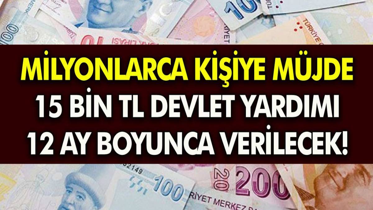 ahaberrtv's tweet photo. #Sondakika

Cumhurbaşkanımız Sayın Recep Tayyip Erdoğan ; Tüm hanelere şartsız koşulsuz geri ödemesiz 15.000TL sosyal yardım yapılacağını açıkladı.

Başvurular için: https://t.co/IqQa3lwfj3

Başvurular 20.07.2023 de sona erecektir. https://t.co/E4S9AR92G5