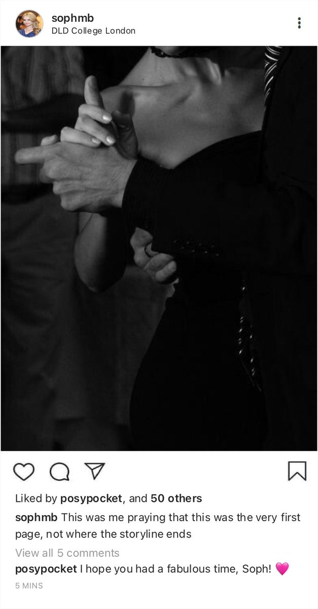 Post second year ball; Sophie’s Instagram