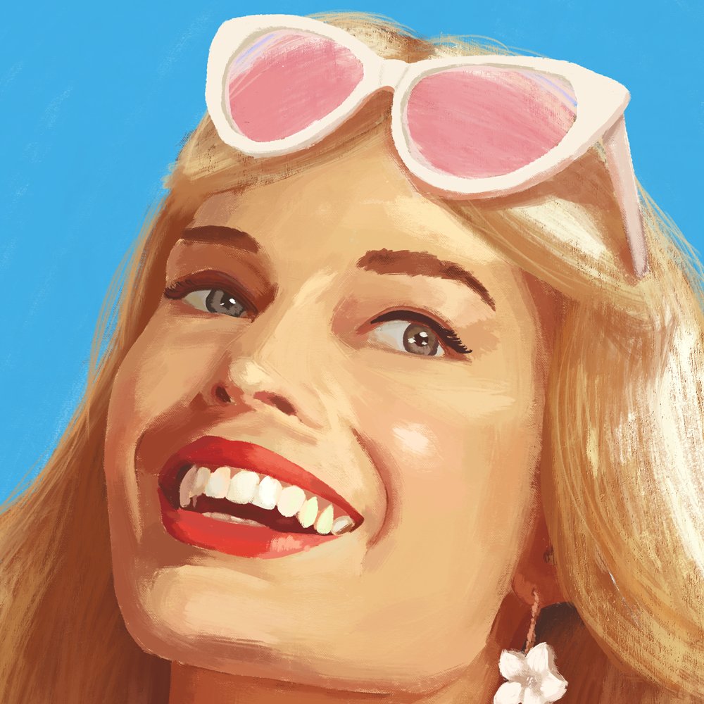 offlitt's tweet photo. "Hi, Barbie!"

#ArtistOnTwitter #DigitalArtist #BarbieMovie @Barbie https://t.co/x2qK8KVAef