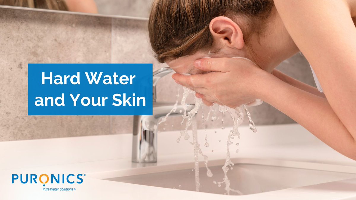 puronics's tweet photo. Is your skincare routine not giving you the results you want? Hard water minerals and chlorine can make it harder to wash off soap and shampoo, leading to dry skin and scalp. Learn more about hard water's effects on your skin: https://t.co/TtUhSqVDx9 

#cleanwater #skincaretips https://t.co/iDMacbWsDP