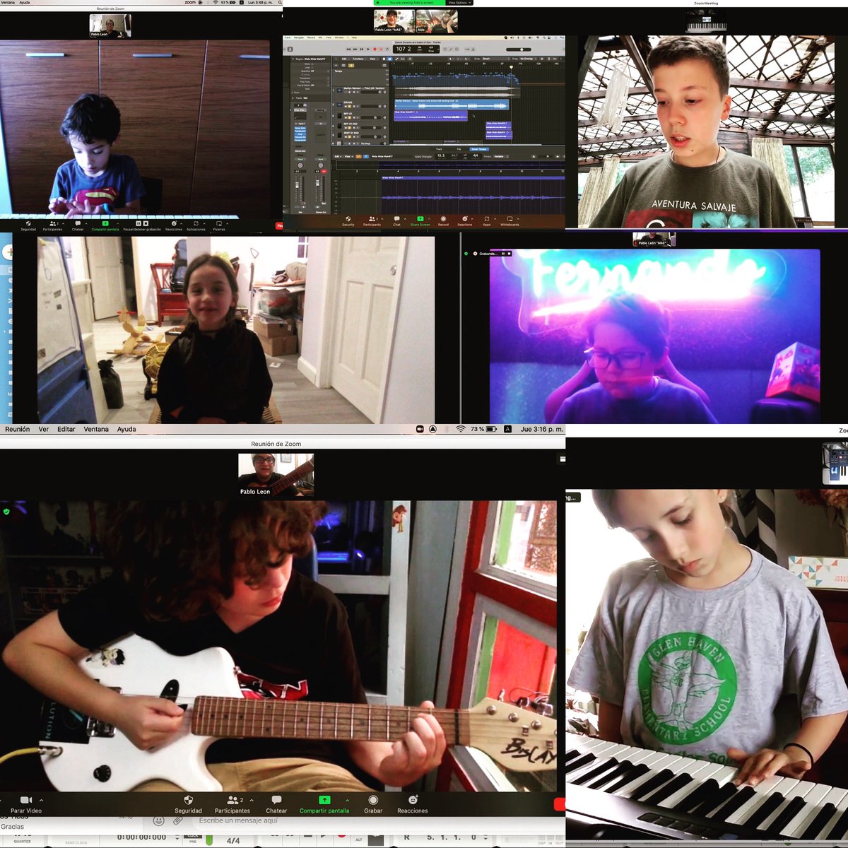 MaePelacat's tweet photo. Clases de música y audio para todas las edades sin salir de la casa!!!
A cualquier parte del mundo!!
Clases en línea de:
Piano, bajo, guitarra, audio y producción musical.
Cursos especializados para niñ@s, adolescentes, jóvenes y adult@s.
#klavierestudio
#clasesenlinea https://t.co/Poyr8DQ0fL